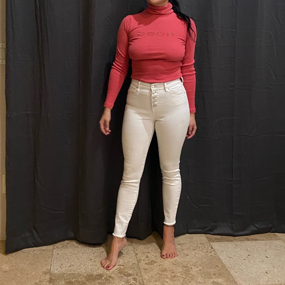 Pink Bebe turtle neck